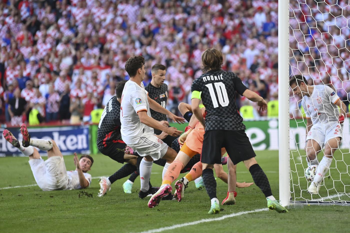 Euro 2020, Spagna ai quarti: Crozia ko 5-3 ai supplementari, Morata decisivo Euro 2020, Spagna ai quarti: Crozia ko 5-3 ai supplementari, Morata decisivo