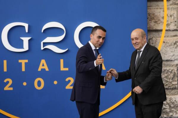 Bari, Luigi Di Maio alla riunione dei ministri degli Esteri del G20