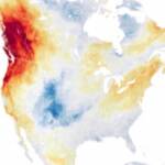 Caldo record in Usa e Canada, le immagini satellitari della Nasa