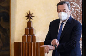 Roma, Mario Draghi riceve il Segretario di Stato degli Stati Uniti d'America Anthony Blinken
