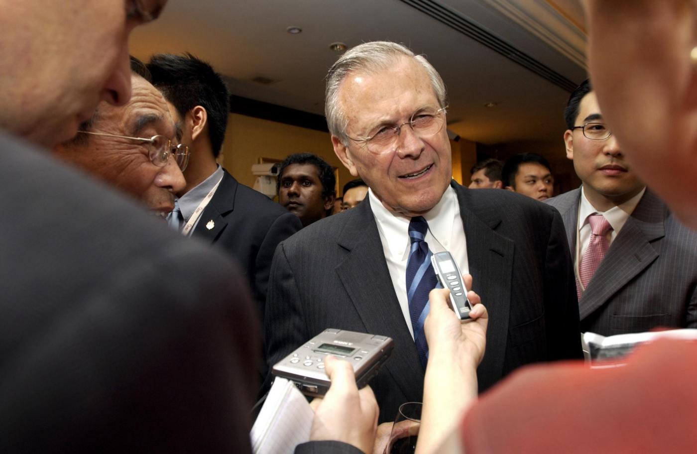 Usa, morto a 88 anni ex segretario della Difesa Donald Rumsfeld