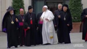 Papa, Francesco incontra in Vaticano i leader cristiani libanesi