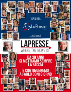 LaPresse manifesto logo 