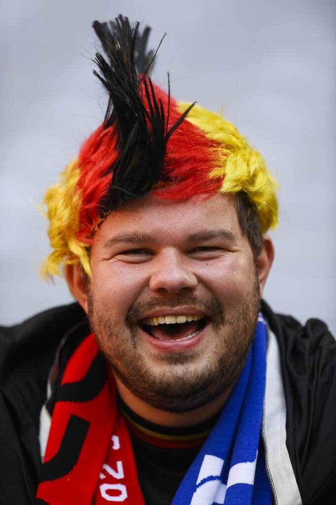 Galleria foto 'Euro 2020, Belgio-Italia: i giocatori in ginocchio contro il razzismo' - foto 5