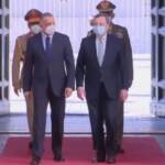 Draghi accoglie il primo ministro iracheno Al-Khadimi