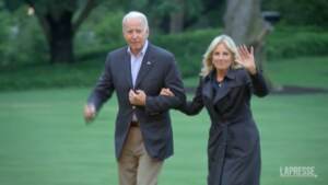 Usa, Biden ritorna alla Casa Bianca dopo la visita a Miami