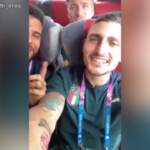 Euro 2020: gli azzurri sul pullman cantano ‘Più bella cosa’