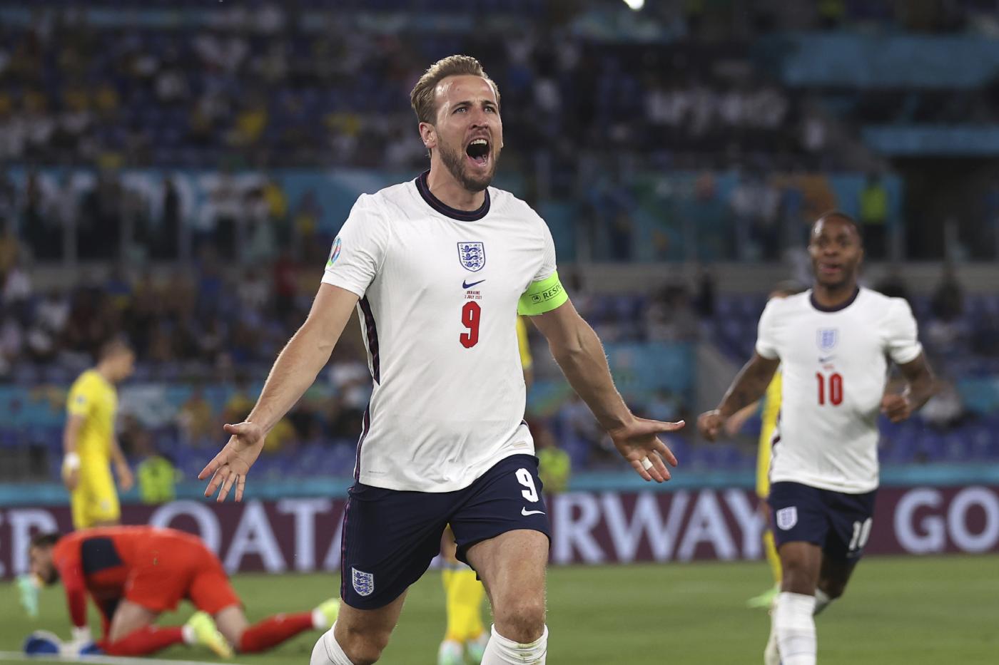 Euro 2020, Poker dell’Inghilterra all’Ucraina: è semifinale