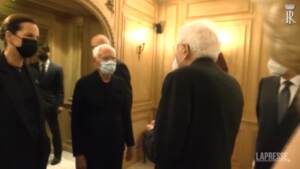 Parigi, l’incontro privato tra Sergio Mattarella e Giorgio Armani