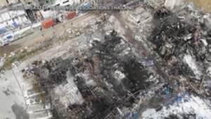 Thailandia, le conseguenze dell’incendio in una fabbrica chimica: le immagini aeree