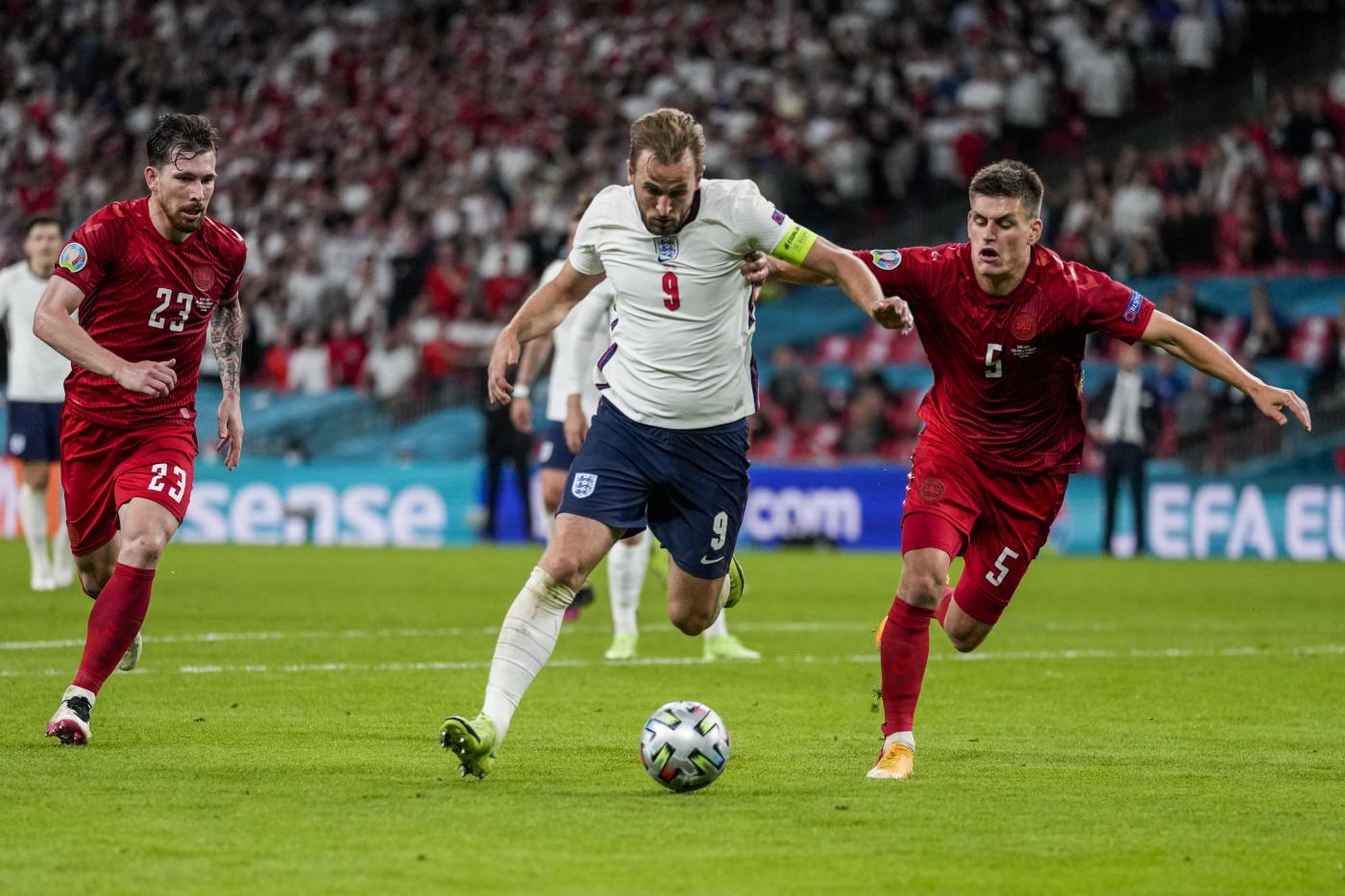 Euro 2020, l’Inghilterra batte la Danimarca: finale contro l’Italia