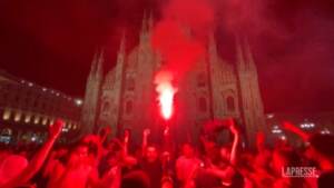 Italia in finale a Euro 2020, Milano pazza di gioia per la vittoria sulla Spagna