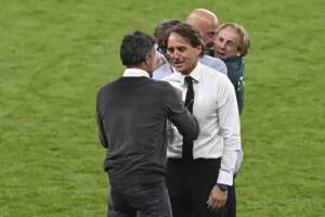 Euro 2020, Mancini e gli Azzurri: “Vittoria per Spinazzola, non è finita qui”