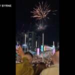 Euro 2020, fuochi d’artificio fuori dallo stadio di Wembley per la vittoria dell’Inghilterra