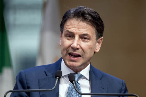 Movimento 5 Stelle, conferenza stampa di Giuseppe Conte
