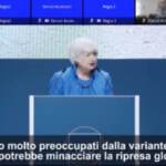 Yellen: “Preoccupati da variante Delta, può minacciare ripresa”