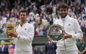 Tennis, Wimbledon 2021 - Finale maschile - Novak Djokovic vs Matteo Berrettini