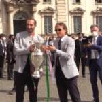 La Nazionale di calcio e Berrettini arrivano al Quirinale