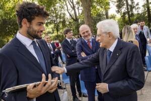 Presidente Mattarella riceve gli Azzurri e Matteo Berrettini al Quirinale