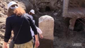 Archeologia, torna alla luce a Roma cippo dell’epoca di Claudio