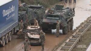 Germania, anche l’esercito tra le zone alluvionate