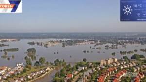 Maltempo, l’acqua si ritira nei Paesi Bassi dopo le alluvioni