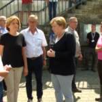 Maltempo in Germania, Angela Merkel visita il villaggio di Schuld