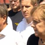 Germania, Merkel visita le zone alluvionate del Nord Reno Westfalia