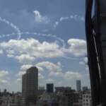 Tokyo2020, la prova della pattuglia acrobatica per la cerimonia d’apertura