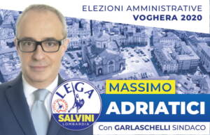 massimo adriatici - santino elettorale