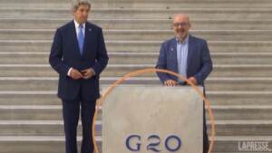 G20, il ministro Cingolani accoglie Kerry a Napoli