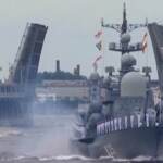 Russia, Putin a San Pietroburgo nella Giornata della Marina