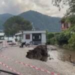 Maltempo, allagamenti e frane nel Comasco