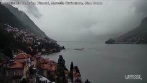 Maltempo, Como: frane, case allagate e auto spazzate via