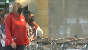 Tokyo 2020, Simone Biles lascia l’hotel dopo il ritiro
