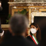 Roma, primo confronto tra i candidati sindaci Raggi, Gualtieri Calenda e Michetti