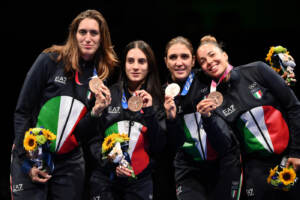 Tokyo 2020, Day 6 - Italia vince il bronzo nel fioretto femminile