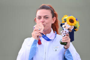 Tokyo 2020, Day 6: Perilli vince bronzo nel trap femminile, prima medaglia olimpica per San Marino
