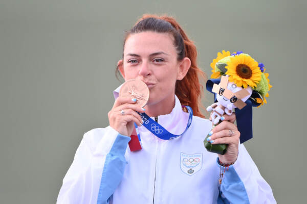 Tokyo 2020, Day 6: Perilli vince bronzo nel trap femminile, prima medaglia olimpica per San Marino