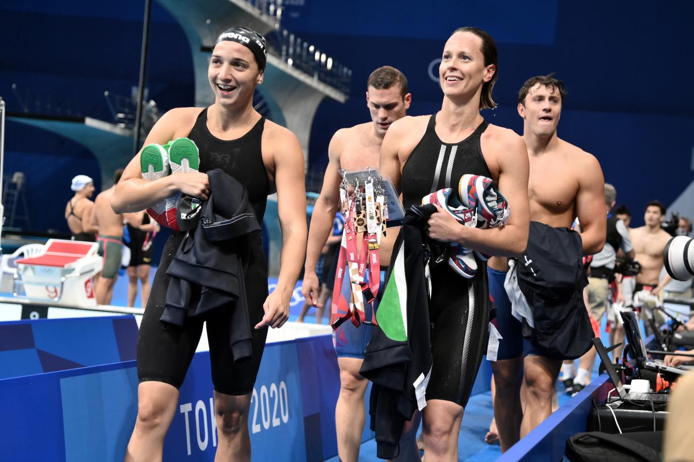 Tokyo 2020, 4×100 maschile e femminile in finale: record italiano per le donne Tokyo 2020, 4×100 maschile e femminile in finale: record italiano per le donne