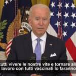 Incentivi economici a chi si vaccina, Biden: “Tutti al lavoro vaccinati, possiamo fare la differenza”
