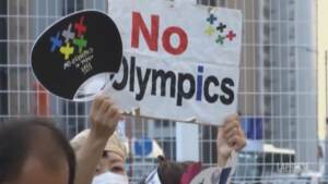 Tokyo, ancora proteste contro le Olimpiadi