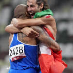Tokyo 2020, 2 medaglie d'oro nell'atletica per l'Italia con Jacobs nei 100 metri e Tamberi nel salto in alto