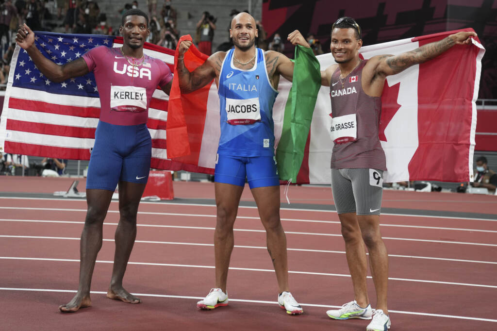 Galleria foto 'I venti minuti dell’atletica italiana nell’Olimpo: Tamberi e Jacobs d’oro – FOTOGALLERY' - foto 5