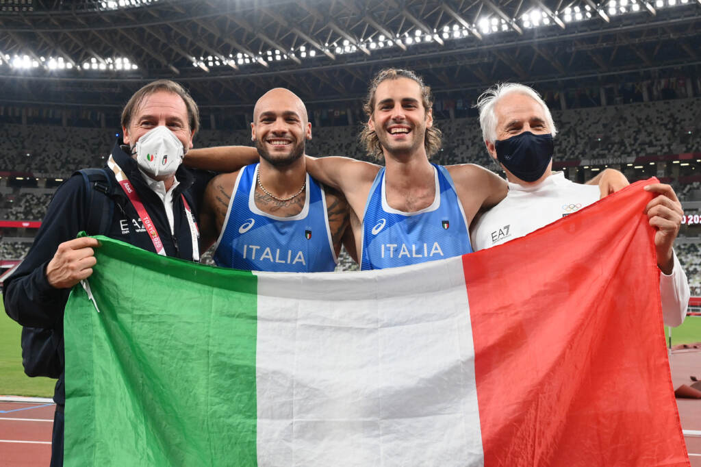 Galleria foto 'I venti minuti dell’atletica italiana nell’Olimpo: Tamberi e Jacobs d’oro – FOTOGALLERY' - foto 3