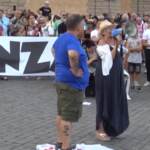 No Green pass a Roma, in piazza anche Forza Nuova