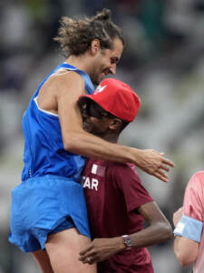 JO-2020: l’Italien Tamberi et le Qatari Barshim sacrés champions olympiques de saut en hauteur