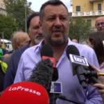 Migranti, Salvini: “Dopo il Covid non possiamo permetterci 1500 sbarchi al giorno”