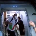 Tokyo 2020, Tamberi rientra in Italia: festa a Fiumicino