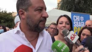 Salvini, battuta sulla dieta: “Più magro di nove chili? Qualche bombolone in meno”